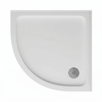 Delphi AquaEdge 2 Upstand Stone Resin Quadrant Shower Tray | Product Image