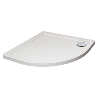 Delphi AquaEdge 2 Upstand Stone Resin Quadrant Shower Tray | Product Image