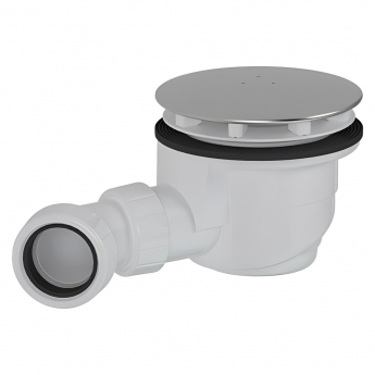 Delphi Expressions Chrome Sliding Door Rectangular Shower Enclosure (inc Tray)