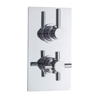 Delphi Axiom Lever Chrome 1-Outlet Dual Concealed Shower Valve | Product Image