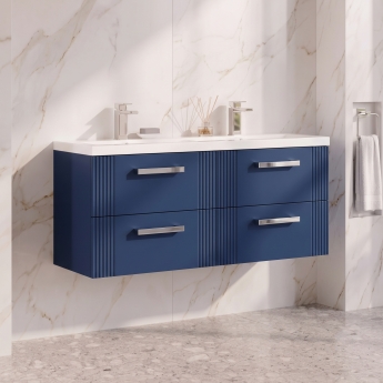 Delphi Bentley 1200mm 4-Drawer Wall Hung Vanity Unit | Product Image