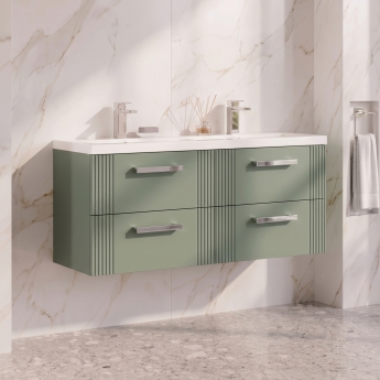 Delphi Bentley 1200mm 4-Drawer Wall Hung Vanity Unit | Product Image