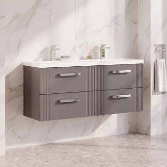 Delphi Bentley 1200mm 4-Drawer Wall Hung Vanity Unit | Product Image