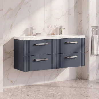 Delphi Bentley 1200mm 4-Drawer Wall Hung Vanity Unit | Product Image