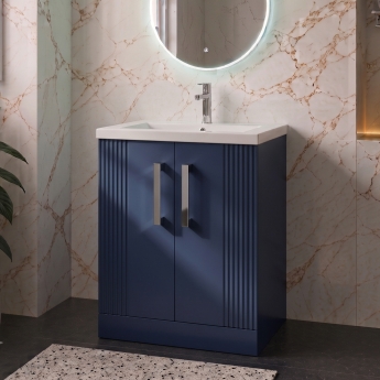 Delphi Bentley 500mm 2-Door Floor Standing Vanity Unit | Product Image