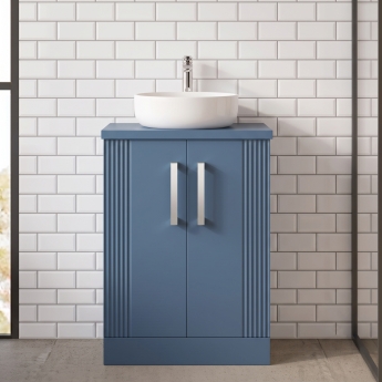 Delphi Bentley 600mm 2-Door Floor Standing Countertop Vanity Unit | Product Image