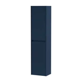 Delphi Cassidy Midnight Blue 350mm 2-Door Wall Hung Tall Unit | Product Image