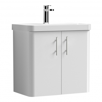 Delphi Curva 600mm 2-Door Wall Hung Vanity Unit
