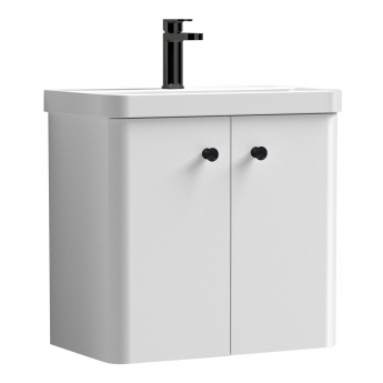 Delphi Curva 600mm 2-Door Wall Hung Vanity Unit