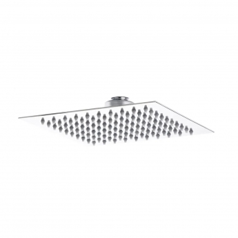 Delphi Edge Chrome Dual Concealed Shower Set with Fixed Head and Handset