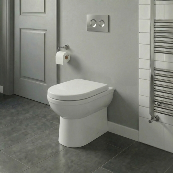 Delphi Elise Back to Wall Toilet (inc Soft Close Seat) | Product Image