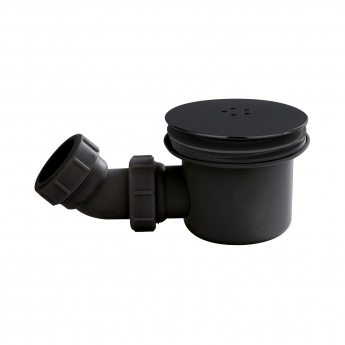 Delphi Expressions Black Offset Quadrant Shower Enclosure 1200mm x 800mm LH (inc Tray) | Product Image