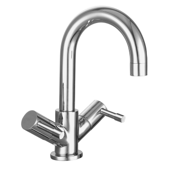 Delphi Fresh Chrome Economy Mono Basin Mixer Tap (inc Press Top Waste) | Product Image