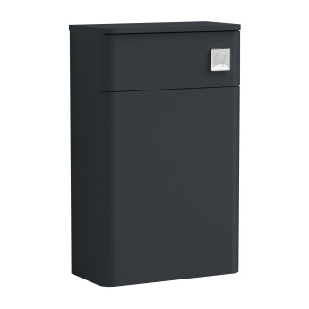 Delphi Glade Soft Black 500mm Back to Wall Toilet WC Unit | Product Image