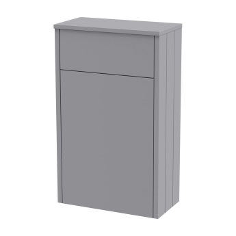 Delphi Hayloft Satin Grey 500mm Back to Wall Toilet WC Unit | Product Image
