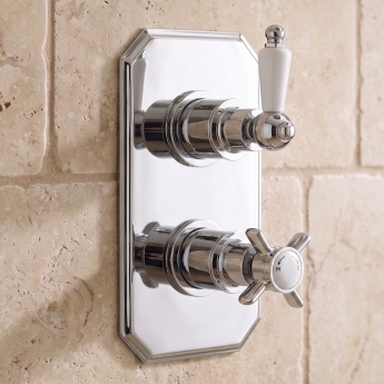 Delphi Highgate Chrome 1-Outlet Dual Concealed Shower Valve | Product Image