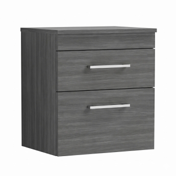 Delphi Horizon 500mm 2-Drawer Wall Hung Countertop Vanity Unit | Product Image