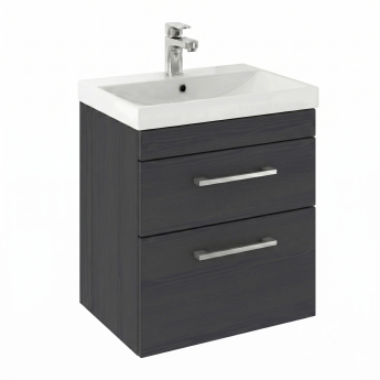 Delphi Horizon 500mm 2-Drawer Wall Hung Vanity Unit (inc Basin) | Product Image
