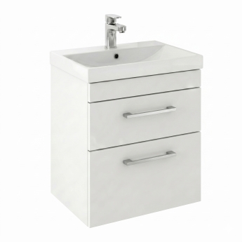 Delphi Horizon 500mm 2-Drawer Wall Hung Vanity Unit (inc Basin) | Product Image