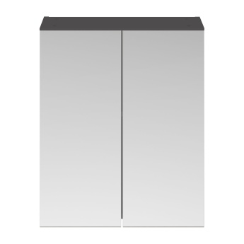 Delphi Horizon 600mm 2-Door Mirrored Bathroom Cabinet | Product Image