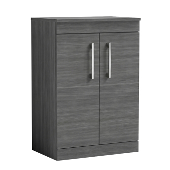 Delphi Horizon 600mm 2-Door Floor Standing Countertop Vanity Unit | Product Image