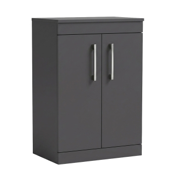Delphi Horizon 600mm 2-Door Floor Standing Countertop Vanity Unit | Product Image