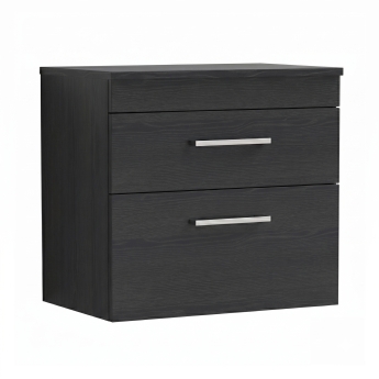 Delphi Horizon 600mm 2-Drawer Wall Hung Countertop Vanity Unit | Product Image