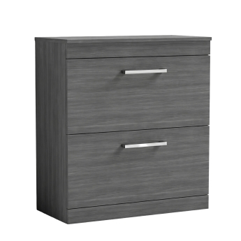 Delphi Horizon 800mm 2-Drawer Floor Standing Countertop Vanity Unit | Product Image