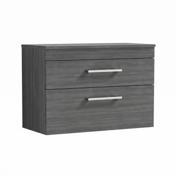 Delphi Horizon 800mm 2-Drawer Wall Hung Countertop Vanity Unit | Product Image