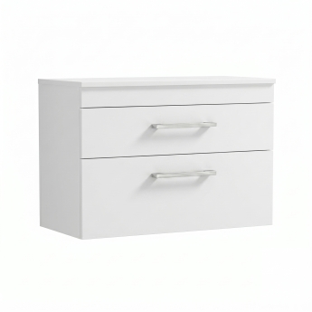 Delphi Horizon 800mm 2-Drawer Wall Hung Countertop Vanity Unit | Product Image