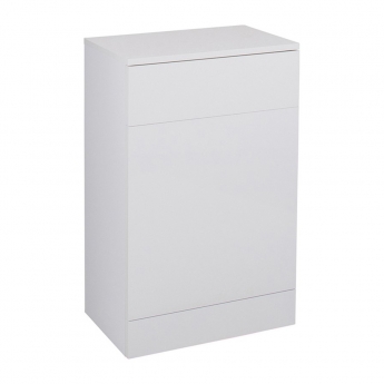 Delphi Kass Back to Wall WC Unit 600mm Wide - Gloss White