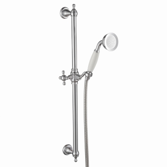 Delphi Kelston Thermostatic Dual Concealed Mixer Shower with Shower Kit - Chrome | Product Image