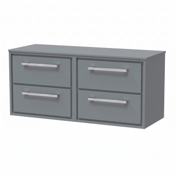 Delphi Lodge 1200mm 4-Drawer Wall Hung Countertop Vanity Unit | Product Image