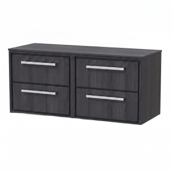 Delphi Lodge 1200mm 4-Drawer Wall Hung Countertop Vanity Unit | Product Image