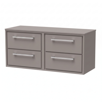 Delphi Lodge 1200mm 4-Drawer Wall Hung Countertop Vanity Unit | Product Image