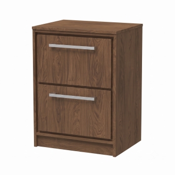 Delphi Lodge Antique Oak 600mm 2-Drawer Floor Standing Countertop Vanity Unit | Product Image