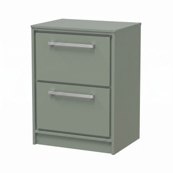 Delphi Lodge 600mm 2-Drawer Floor Standing Countertop Vanity Unit | Product Image
