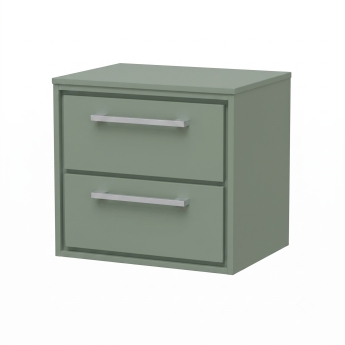 Delphi Lodge 600mm 2-Drawer Wall Hung Countertop Vanity Unit | Product Image