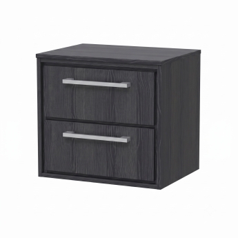 Delphi Lodge 600mm 2-Drawer Wall Hung Countertop Vanity Unit | Product Image