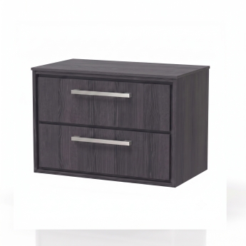 Delphi Lodge 800mm 2-Drawer Wall Hung Countertop Vanity Unit | Product Image