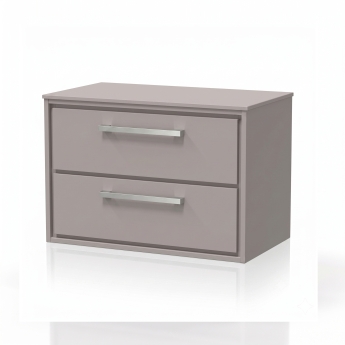 Delphi Lodge 800mm 2-Drawer Wall Hung Countertop Vanity Unit | Product Image