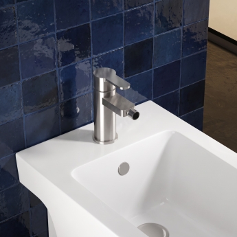 Delphi Loop Chrome Mono Bidet Mixer Tap (inc Pop-Up Waste) | Product Image