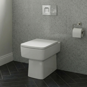 Delphi Malibu Back to Wall Toilet (inc Soft Close Seat) | Product Image