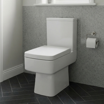 Delphi Malibu Compact Close Coupled Toilet (inc Soft Close Seat) | Product Image