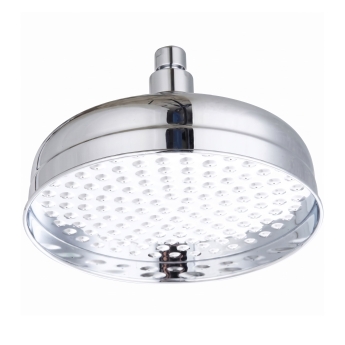 Delphi Marston Thermostatic Dual Concealed Mixer Shower with Fixed Shower Head - Chrome | Product Image