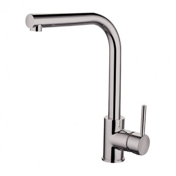 Delphi Melbury Single Lever Kitchen Sink Mixer Tap - Brushed Nickel