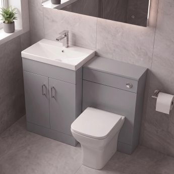 Delphi Nebula Compact 1050mm 2-Door Bathroom Furniture Combination Unit | Product Image