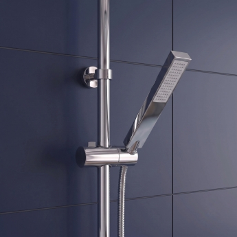 Delphi Nexus Chrome Dual Concealed Shower Set with Premium Riser Kit | Product Image