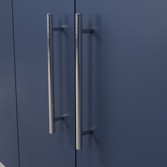 Delphi Nordic Midnight Blue 1200mm 4-Door Wall Hung Countertop Vanity Unit | Product Image