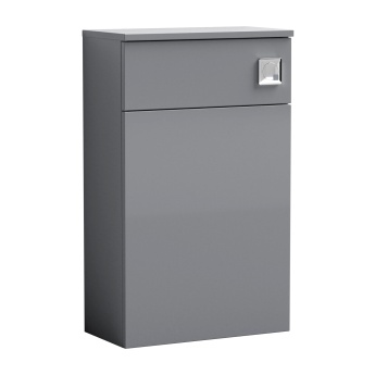Delphi Nordic Grey 500mm Back to Wall Toilet WC Unit | Product Image